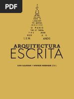 Arquitectura arquitectura escrita