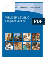 Welder Level C Program Outline