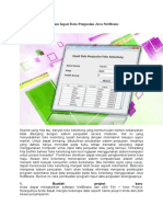 Cara Membuat Program Input Data Penjualan Java NetBeans
