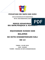 Buku Kehadiran Pibg