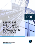 Reducing Costs With A Contract Management Solution