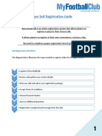 2016 Player Self Registration Guide