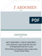 Akut Abdomen