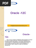 Oracle 12c Architecture 7493015