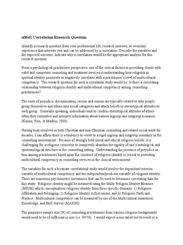 Correlational research in psychology pdf image