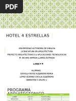 Programa Arquitectónico (HOTEL 4 ESTRELLAS) | PDF