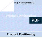 J. Product Positioning & Strategies