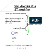 Board Elex A Graphical Analysis of A BJT Amplifier