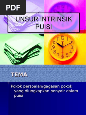 Unsur Intrinsik Puisi