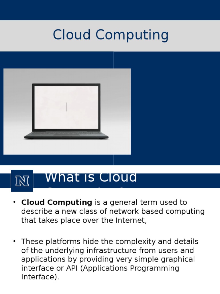 Cloud | PDF | Cloud Computing | Computing Infrastructure
