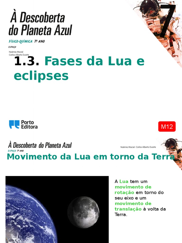 Fases da Lua e Eclipses Explicados | PDF | Eclipse | Lua