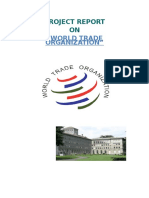 Report on World Trade Organization