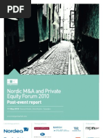 Download Nordic MA and Private Equity Forum post-event report by Remark The Mergermarket Group SN33549675 doc pdf