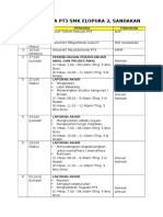 Contoh Jadual Kerja Peringkat Sekolah