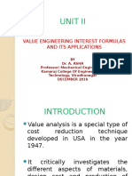 Unit II Value Engg