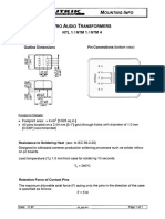 Mounting Info - NTL1 NTM1 NTM4