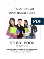 TOEFL Paper Cover