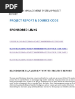 Download BLOOD BANK MANAGEMENT SYSTEM PROJECT REPORTdocx by Anonymous zEt3jqc SN335504708 doc pdf