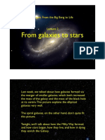 From Galaxies To Stars