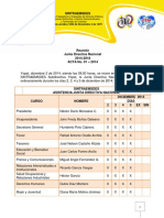 Act A Junta Yo Pal Diciembre 2014