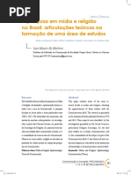 A Pesquisa Em Mídia e Religião