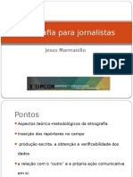 Etnografia Para Jornalistas