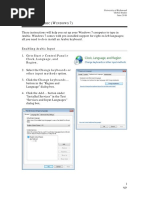 Enabling Arabic Input: Yping in Rabic Indows