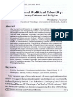 Palaver, W.: Enmity and Political Identity. In: Jnanadeepa 2005