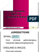 Differences in Legal Systems (1)