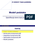 4 BP Modeli Podataka