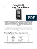 Clock - Country Curio Clock