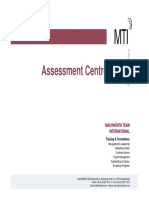 Assessment Centres