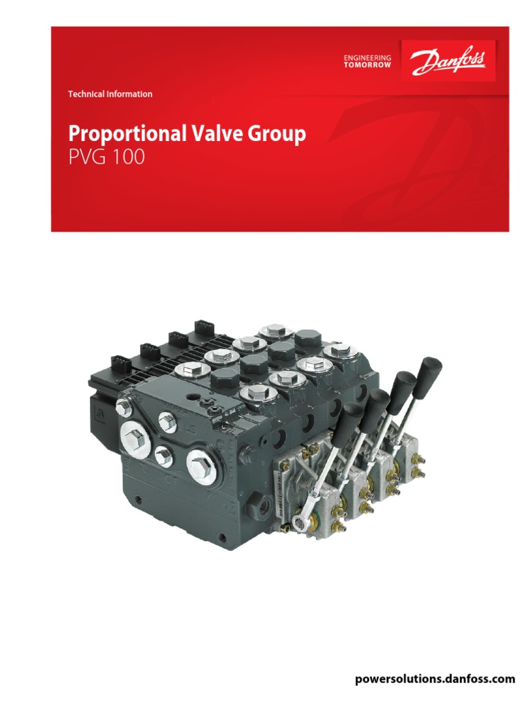 Danfoss PVG100 Technical Information Valve Control System