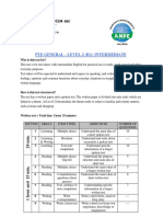 Pte General - Level 2 (B1) : Intermediate: Who Is This Test For?