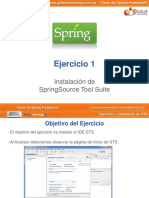 Curso Spring - Ejercicio01 - Instalacion STS