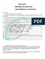 Guía CSIF Comisiones de Servicios Medico Sociales