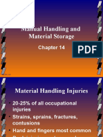 Manual Handling and Material Storage: HLTH 319 1