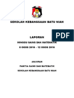 Laporan Minggu Sains Dan Matematik