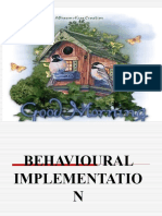 Behaviourl Implementation