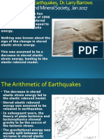 The Arithmetic of Earthquakes