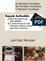 0812-3113-659 (T-Sel) Usaha Kopi Rempah Surabaya, Wedang Kopi Rempah Surabaya, Kopi Jahe Rempah Surabaya