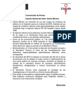 Comunicado de Prensa Minsa Moreno - 2 01 17 PDF