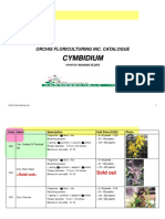 Catalogue Cymbidium PDF