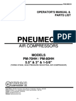 PNEUMECH High Pressure Operation Manual 2013