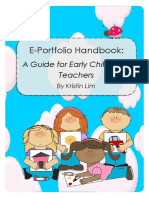 Children's E-Portfolio: Guide For Educators