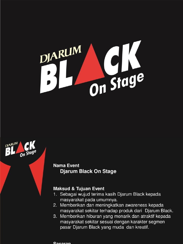 Contoh Proposal Sponsorship Event Konser Musik