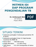 Komitmen IDI Dalam Pengendalian TB (Palembang)