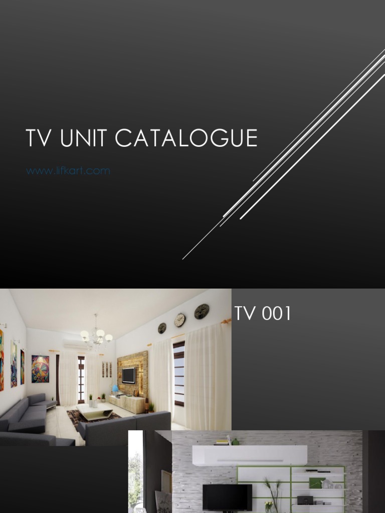 TV Unit Catalogue | PDF