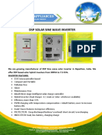 Solar Sinewave Inverter - DZ