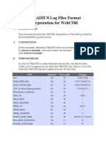 FreeRADIUS Log Files Format Interpretation For WebCDR